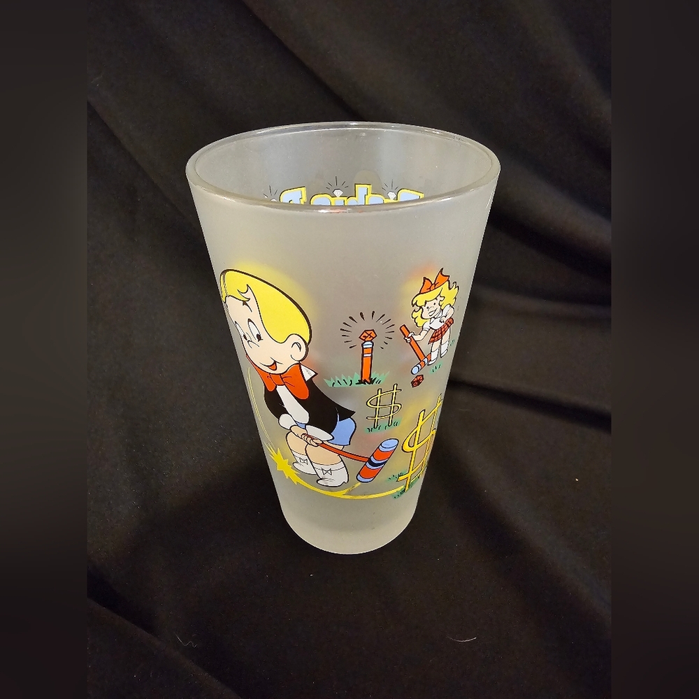 Vintage Richie Rich Frosted Variant Pint Glass